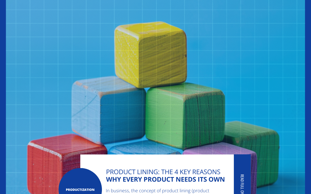 Product lining: the 4 key reasons why every product needs its own