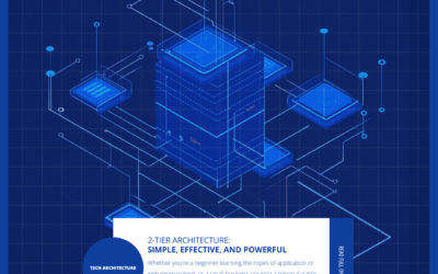 2-Tier Architecture: simple, effective, and powerful